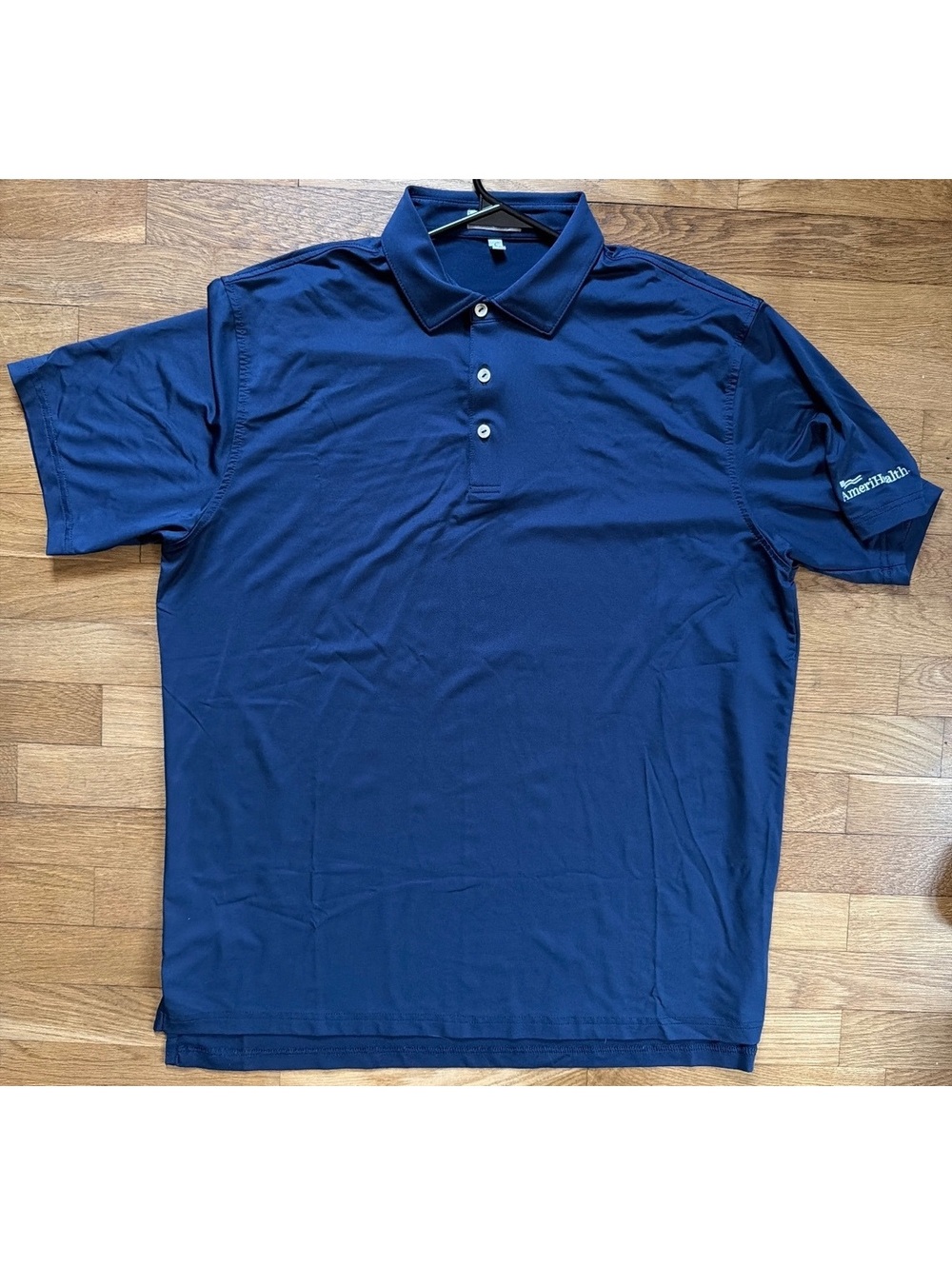 Large - Men - Peter Millar Summer Comfort Navy Blue Polo